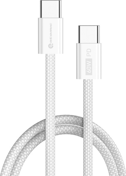 Кабель Atomic Real USB-C-USB-C PD 60W / 30.406 - фото