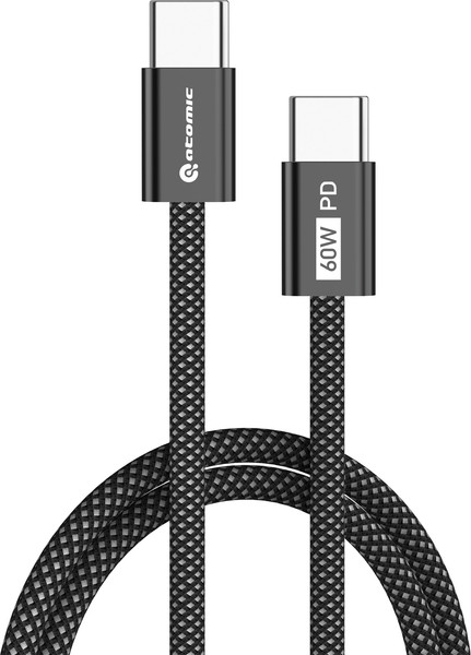 Кабель Atomic Real USB-C-USB-C PD 60W / 30.405 - фото