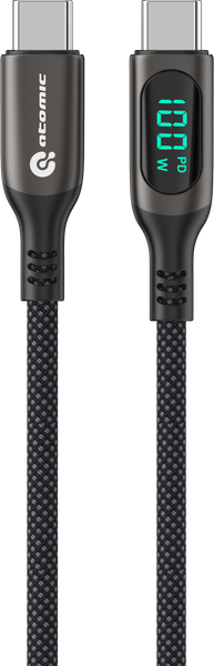 Кабель Atomic WOW100 USB-C-USB-C PD 100W 5A / 30.391 - фото