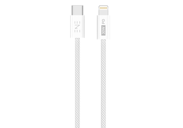 Кабель ENE Intro USB-C-Lightning PD 30W / 30.428 - фото