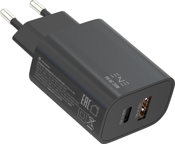 Адаптер питания сетевой ENE YZZY U6 20W / 10.209