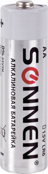 Комплект батареек Sonnen AA LR6 / 451086