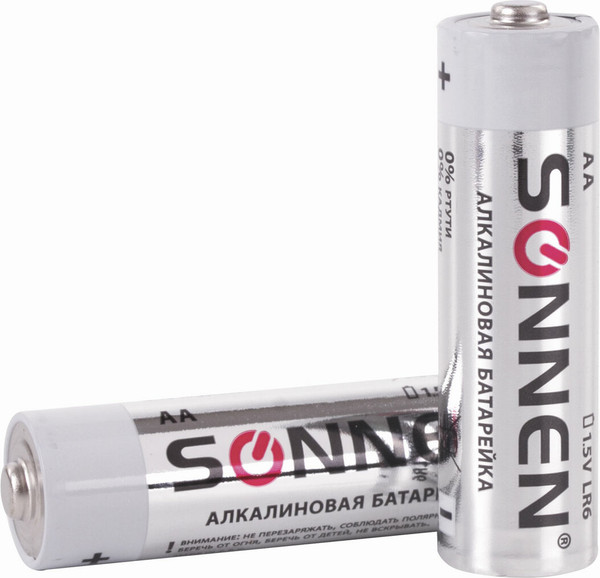 Комплект батареек Sonnen AA LR6 / 451086