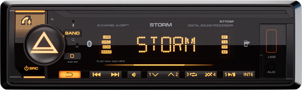 Бездисковая автомагнитола AURA Storm-677DSP