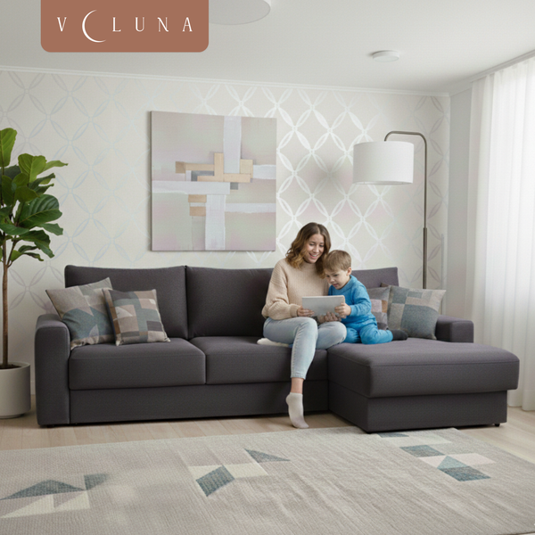 Диван угловой VELUNA Вегас ПМ-Д168-ОП правый