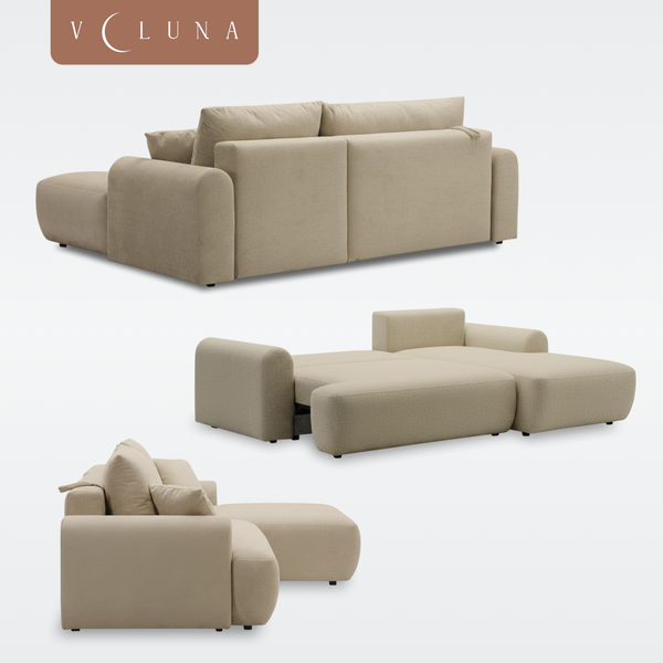 Диван угловой VELUNA Кьянти правый