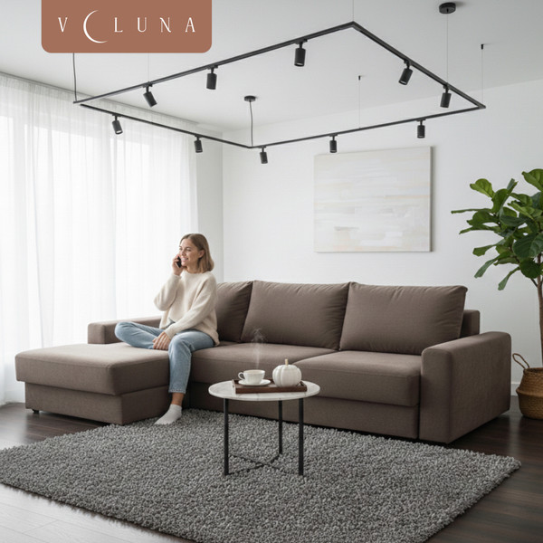 Диван угловой VELUNA Вегас ОЛ-Д168-ПМ левый