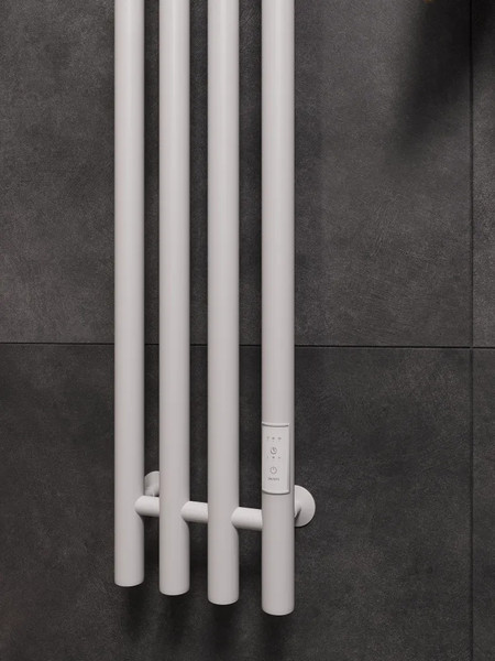 Полотенцесушитель электрический Маргроид Ferrum Inaro 4 СНШ 120x6 8 крючков