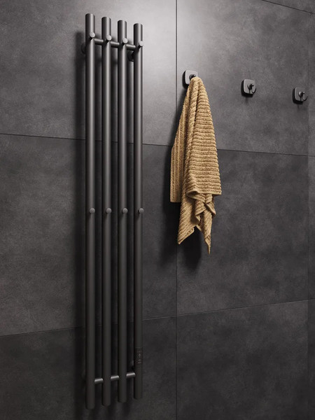 Полотенцесушитель электрический Маргроид Ferrum Inaro 4 СНШ 120x6 8 крючков