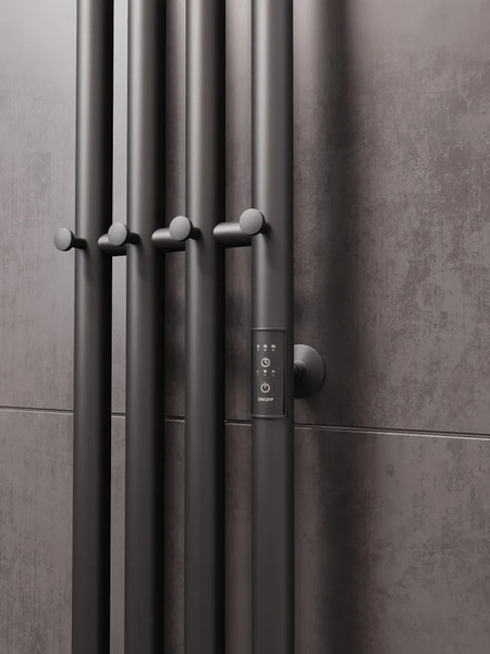 Полотенцесушитель электрический Маргроид Ferrum Inaro 4 СНШ 150x6 8 крючков