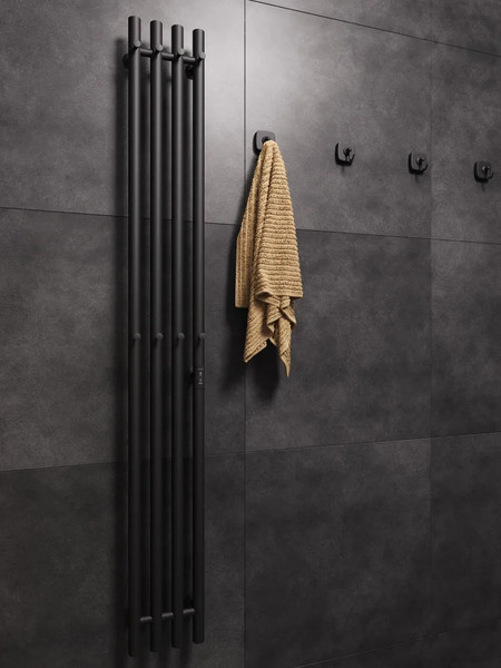 Полотенцесушитель электрический Маргроид Ferrum Inaro 4 СНШ 150x6 8 крючков