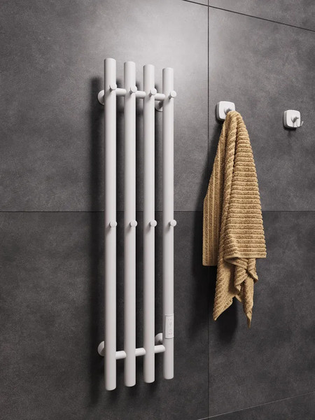 Полотенцесушитель электрический Маргроид Ferrum Inaro 4 СНШ 80x6 8 крючков