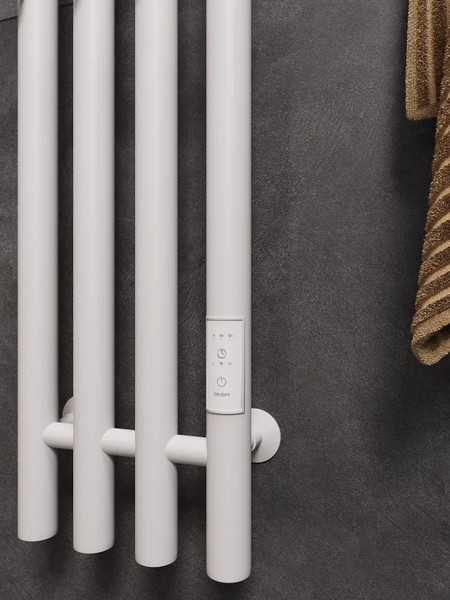 Полотенцесушитель электрический Маргроид Ferrum Inaro 4 СНШ 80x6 8 крючков