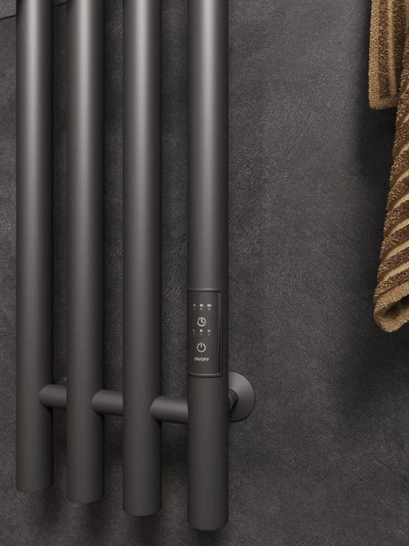 Полотенцесушитель электрический Маргроид Ferrum Inaro 4 СНШ 80x6 8 крючков