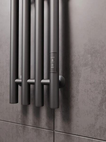 Полотенцесушитель электрический Маргроид Ferrum Inaro 4 СНШ 80x6 8 крючков