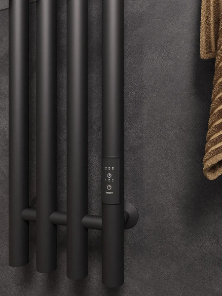 Полотенцесушитель электрический Маргроид Ferrum Inaro 4 СНШ 80x6 8 крючков