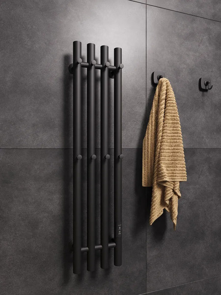 Полотенцесушитель электрический Маргроид Ferrum Inaro 4 СНШ 80x6 8 крючков