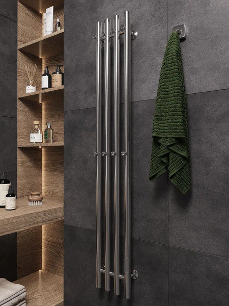 Полотенцесушитель электрический Маргроид Inaro 4 СНШ 100x6 8 крючков