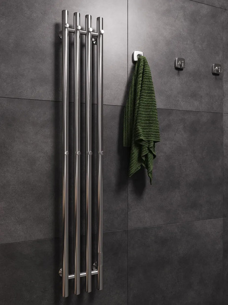 Полотенцесушитель электрический Маргроид Inaro 4 СНШ 120x6 8 крючков