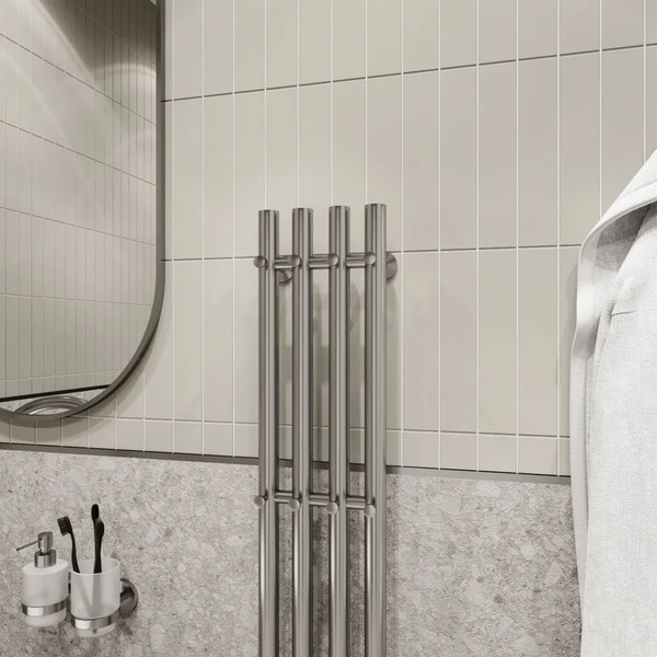 Полотенцесушитель электрический Маргроид Inaro 4 СНШ 80x6 8 крючков