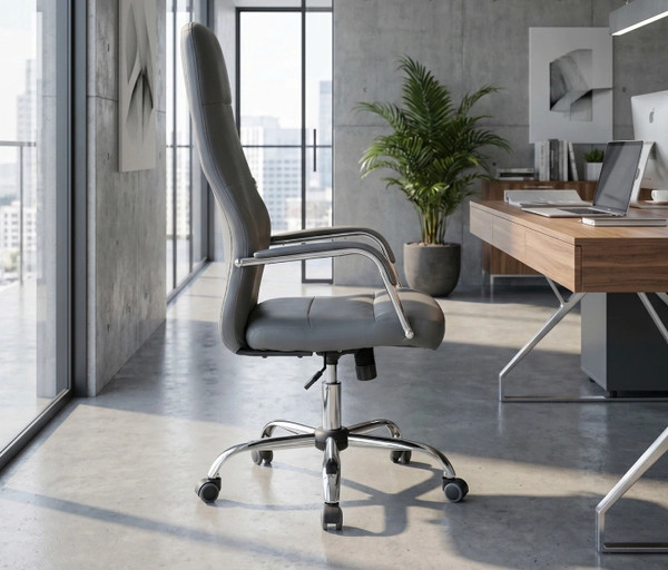 Кресло офисное King Style SHL-16-2 Glance PU Chrome