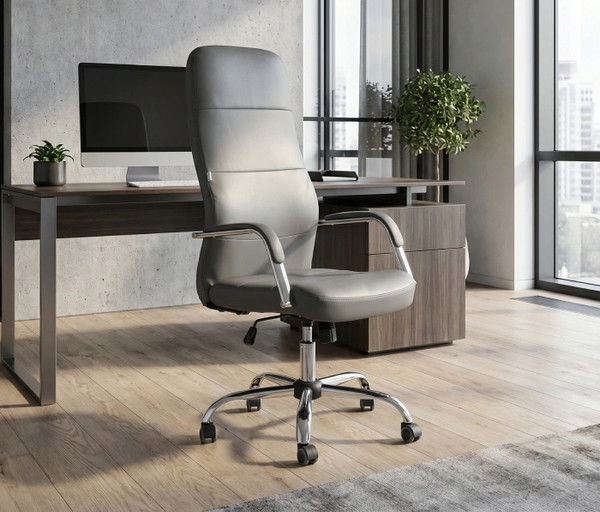 Кресло офисное King Style SHL-16-2 Glance PU Chrome