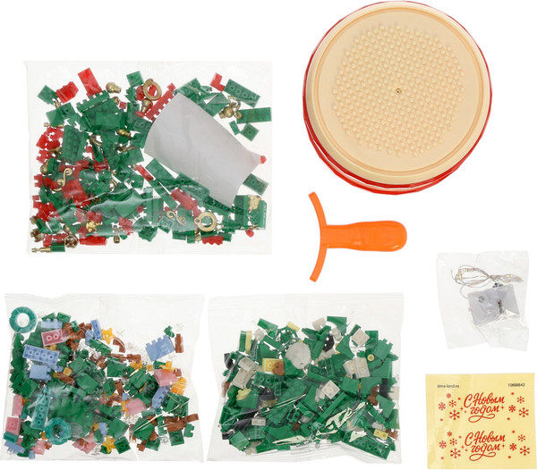 Конструктор Unicon Новогодние истории. Музыкальная елочка / 10888642