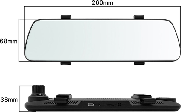 Видеорегистратор-зеркало Ritmix AVR-9100