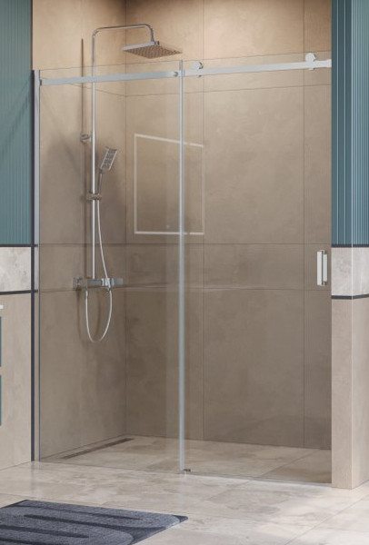 Душевая дверь BelBagno SOFT_CLOSE-2-BF-1-100-C-Cr - фото