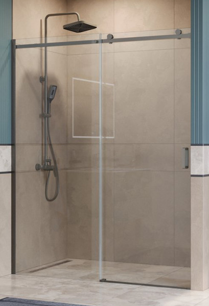 Душевая дверь BelBagno SOFT_CLOSE-2-BF-1-140-C-GM - фото