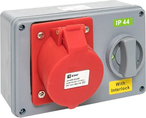 Розетка силовая EKF ps-1425-32-380 - фото