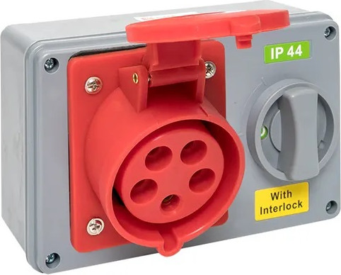 Розетка силовая EKF ps-1425-32-380