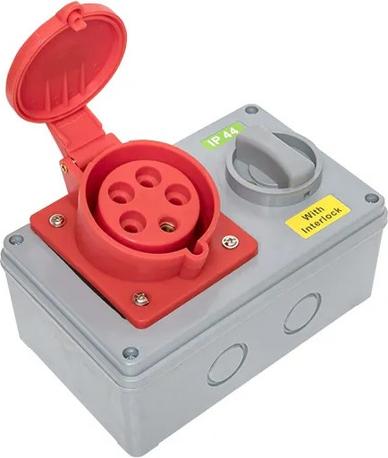 Розетка силовая EKF ps-1425-32-380