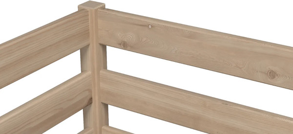 Кровать-тахта детская Савушка Савушка-11 80x160 / КС-11-80х160-БО