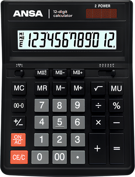 Калькулятор ANSA AN444S - фото