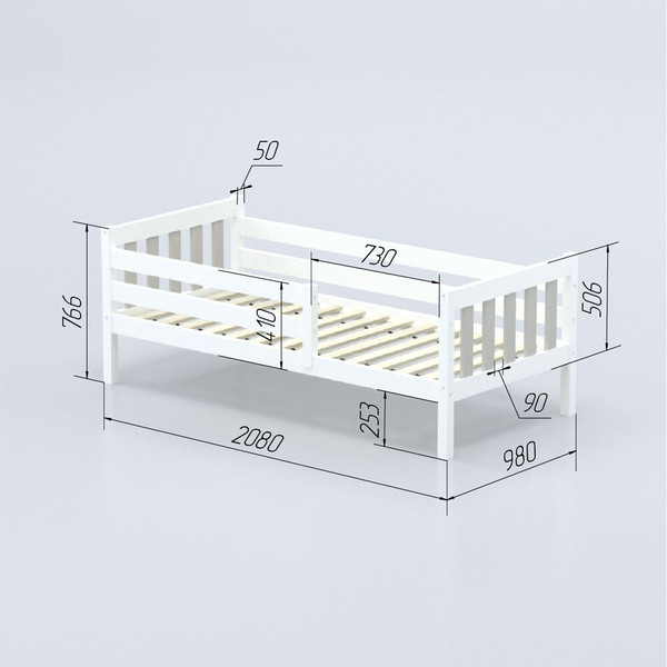 Кровать-тахта детская Савушка Савушка-07 90x200