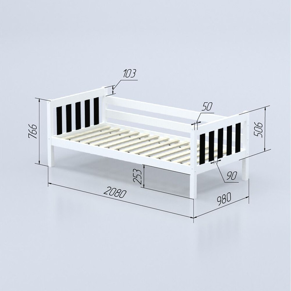 Кровать-тахта детская Савушка Савушка-06 90x200