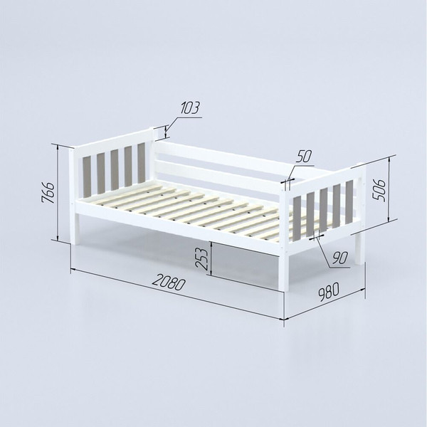 Кровать-тахта детская Савушка Савушка-06 90x200