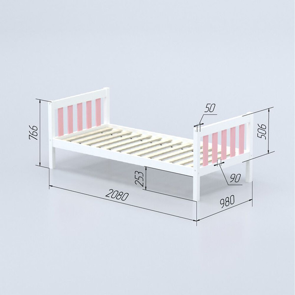 Кровать-тахта детская Савушка Савушка-05 90x200