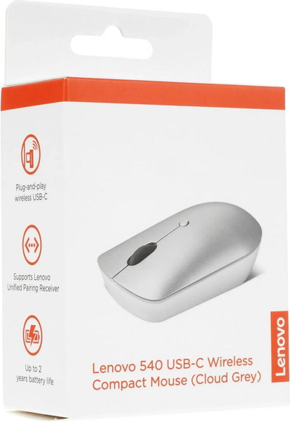 Мышь Lenovo 540 USB-C Wireless Compact / GY51D20869