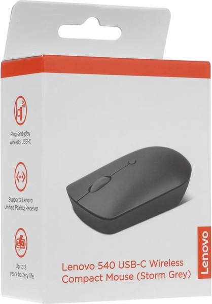 Мышь Lenovo 540 USB-C Wireless Compact / GY51D20867