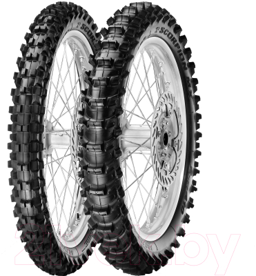 Мотошина задняя Pirelli Scorpion MX Soft 110/90R19 62M TT NHS - фото