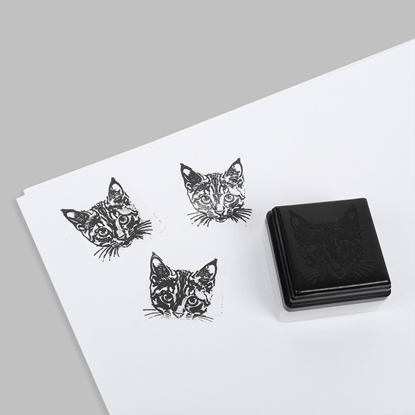 Фломастер-штамп Darvish Мордочка котика / DV-15911C