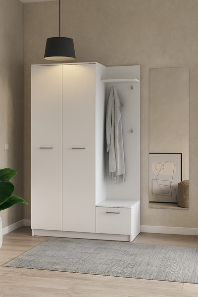 Секция в прихожую Black Red White Ada / SZF2D1K 001