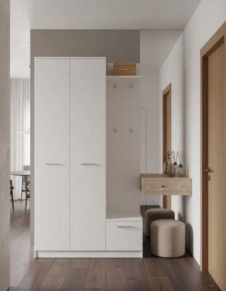 Секция в прихожую Black Red White Ada / SZF2D1K 001