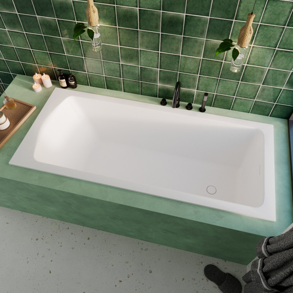 Ванна из искусственного камня Whitecross Coin 180x75 / 0224.180075.200