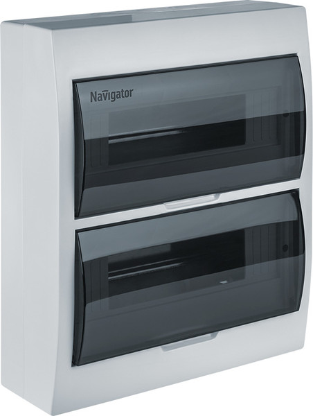 Бокс пластиковый Navigator NSS-DBW-24-WH-IP41 / 93799
