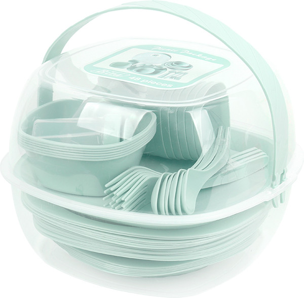 Набор пластиковой посуды Darvish Для пикника / DV-H-2305A