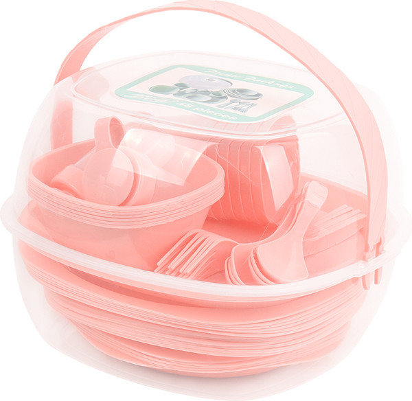 Набор пластиковой посуды Darvish Для пикника / DV-H-2305C