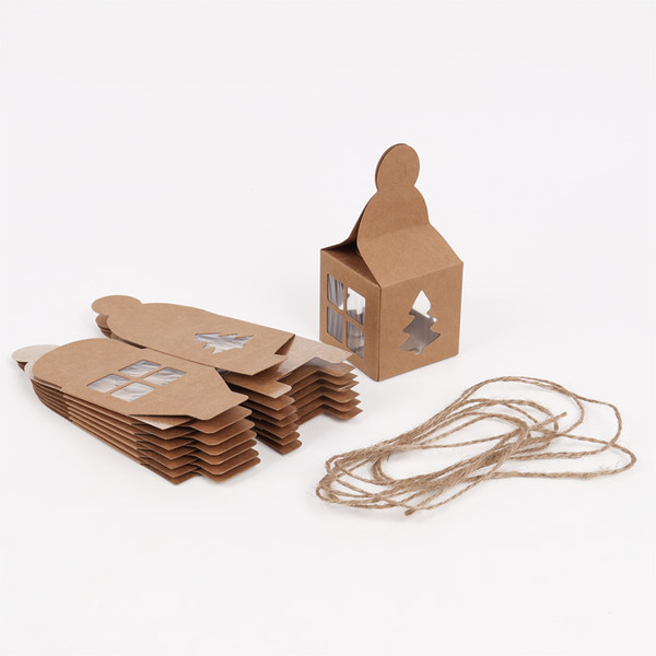 Набор новогодних подвесок Darvish Домики / DV-C-305